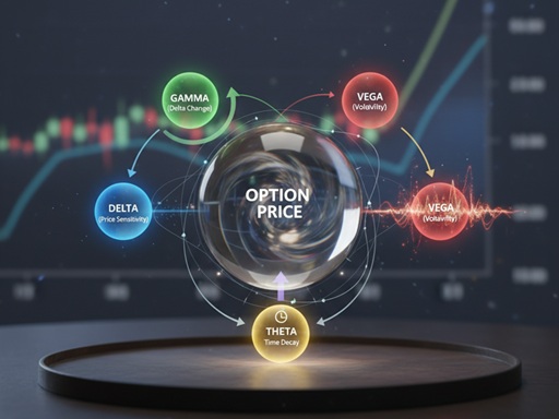 The Living Price of Options: Understanding Time, Volatility, and the Greeks