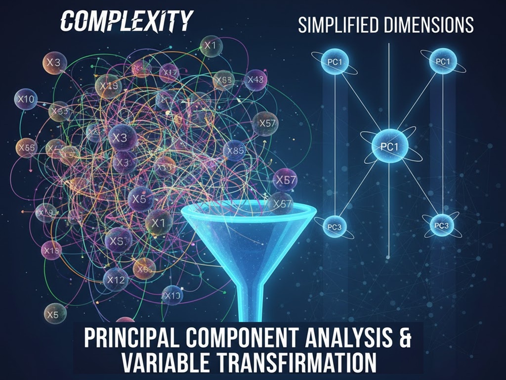 Simplifying Complexity: Principal Component Analysis and Variable Transformation
