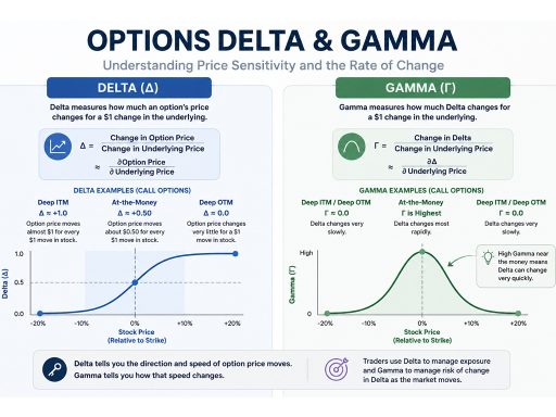 Navigating Multidimensional Risk: Delta and Gamma